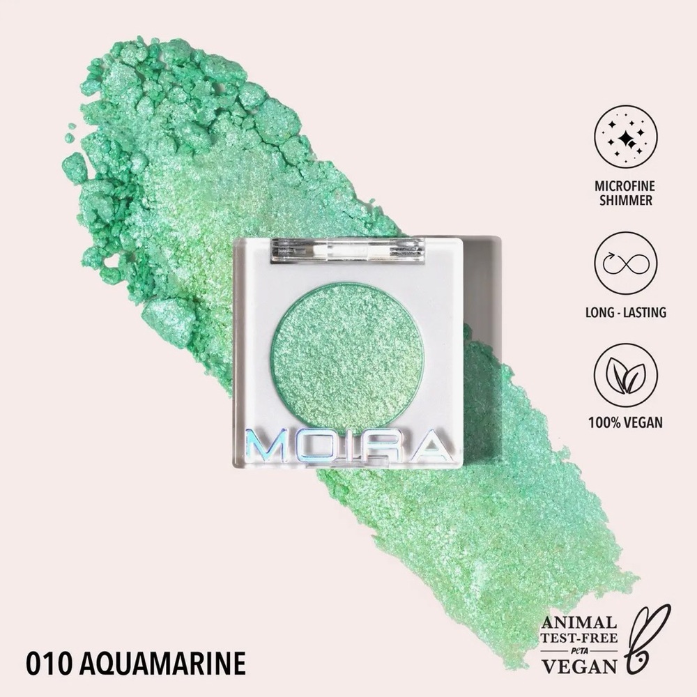 Moira Chromalight eyeshadow in Aquamarine BNIB